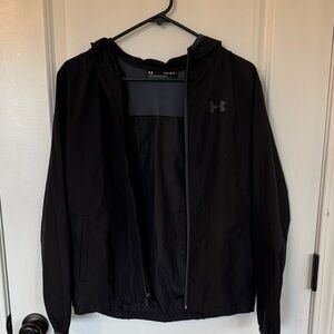 Under Armour Men's Black Windbreaker Jacket